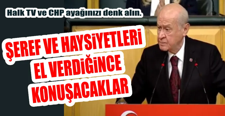 BAHÇELİN CHP VE GAZETECİLERİ HEDEF ALDI 