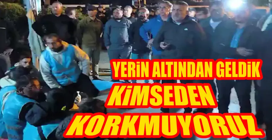 AÇLIK GREVİNDEKİ FERNAS İŞÇİLERİNE GÖZALTI!