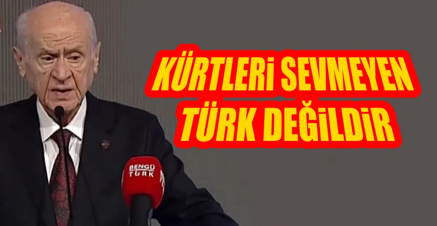  DEVLET BAHÇELİ, ÖCALAN ÇAĞRISININ ARDINDAN İLK KEZ KONUŞTU