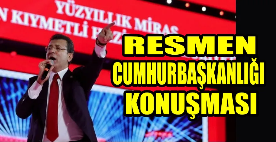 EKREM İMAMOĞLU’NUN KONUŞMASI SOSYAL MEDYAYI SALLADI