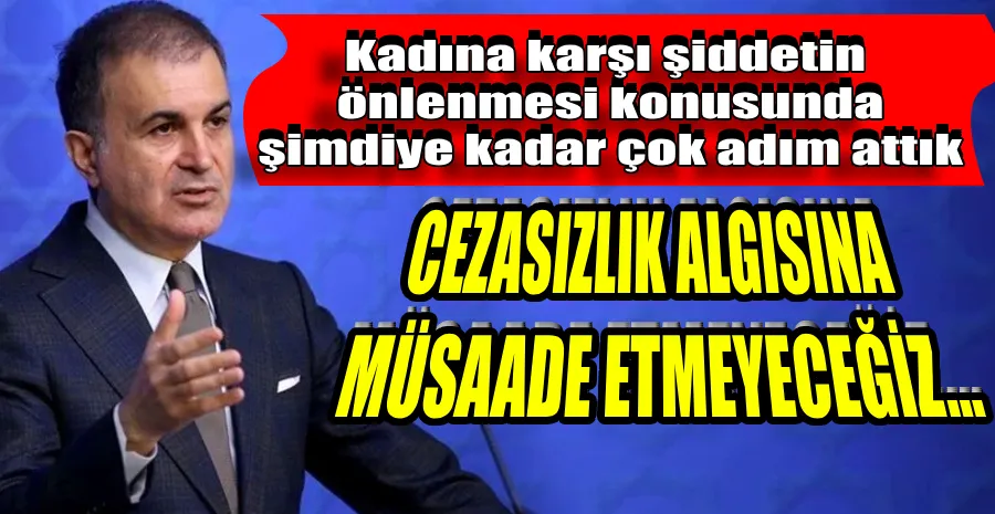 AKP SÖZCÜSÜ ÇELİK