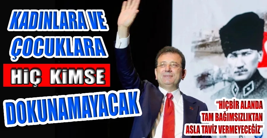 İMAMOĞLU ÇOK SERT KONUŞTU