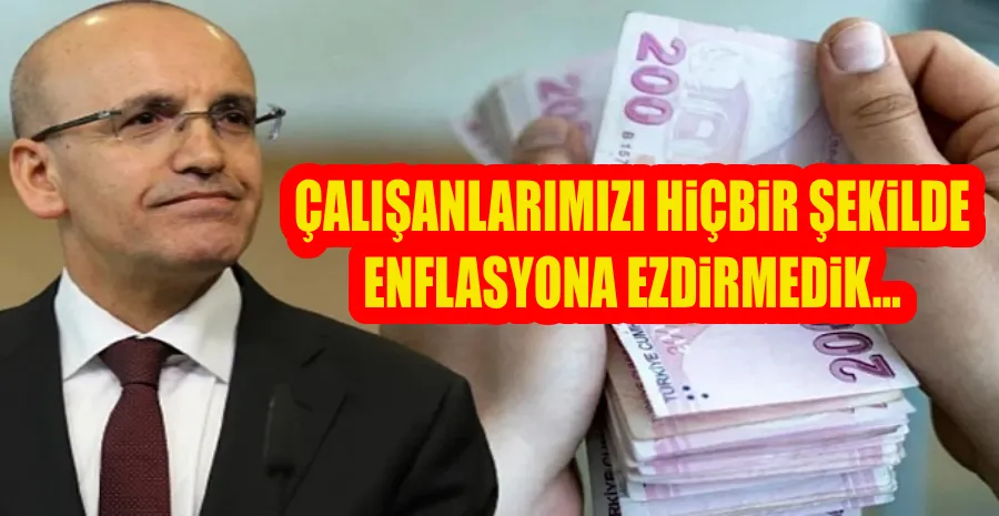 BAKAN MEHMET ŞİMŞEK