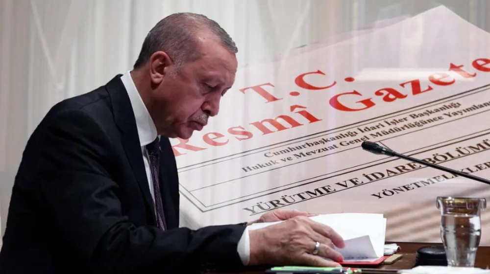 ERDOĞAN İMZALADI: MİLLETLERARASI ANLAŞMA RESMİ GAZETE