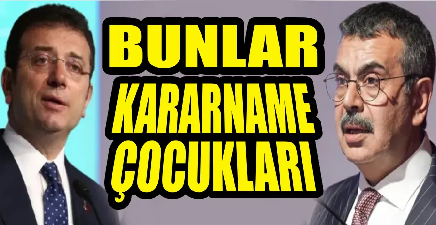 İMAMOĞLU BAKAN TEKİN