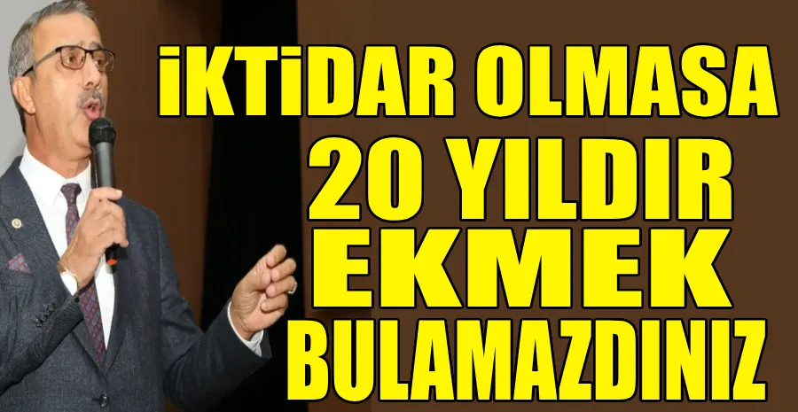 AKP’Lİ VEKİLDEN SKANDAL SÖZLER…