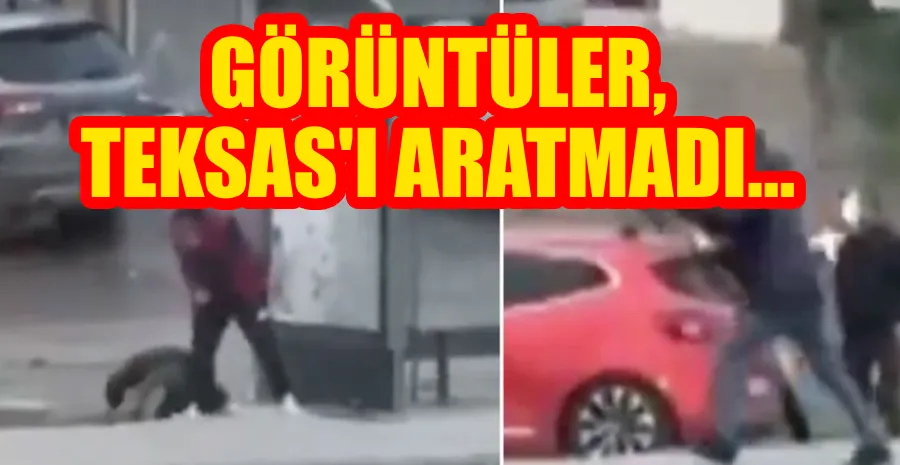 SOKAK ORTASINDA UZUN NAMLULU SİLAHLARLA ÇATIŞTILAR