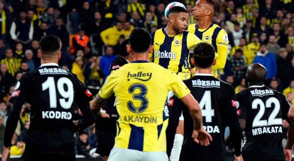 SÜPER LİG: FENERBAHÇE: 3 - GAZİANTEP FK: 1