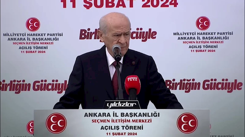 BAHÇELİ: 