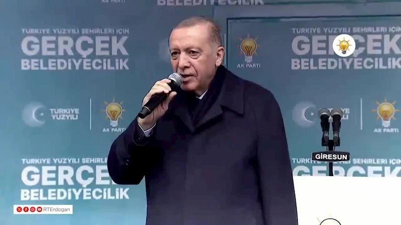 ERDOĞAN: GAZZE HALKININ TOPRAKLARINDAN SÜRGÜN EDİLMESİNE KARŞI MISIR İLE BERABER HAREKET EDECEĞİZ