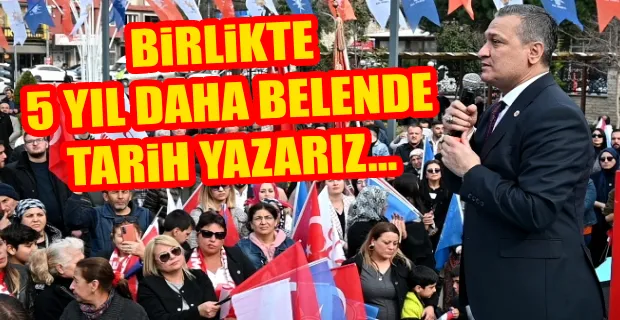 BELEN BELEDİYESİ OLARAK PARTİLİ PARTİSİZ HERKESE EŞİT HİZMET ETME BİLİNCİYLE ÇALIŞTIK