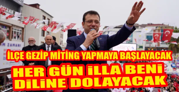 İMAMOĞLU;BEYLİKDÜZÜ’NÜ AK PARTİ’DEN ALDIĞIM GÜNDEN BERİ BENİ MİMLEDİLER