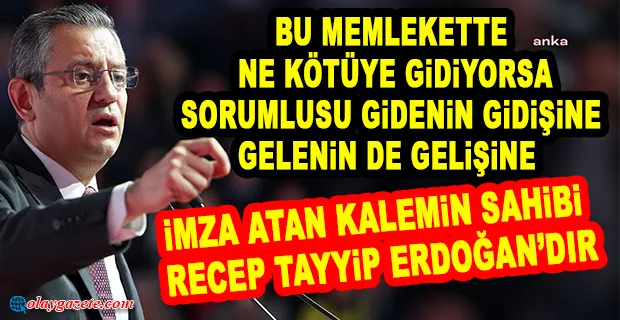 ÖZGÜR ÖZEL, MANİSA’DA: “ŞAHAP GİDER, HAFİZE GELİR; HAFİZE GİDER, FATİH GELİR...