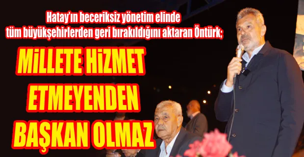 MİLLETE HİZMET ETMEYENLERDEN KURTULMAYA 20 GÜN KALDI