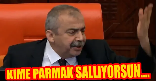 TBMM’DE ‘PARMAK SALLAMA’  TARTIŞMASI... 