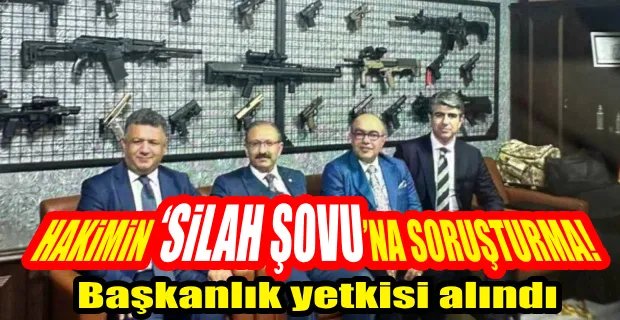 ADLİYE ODASINI CEPHANELİĞE ÇEVİREN HAKİME SORUŞTURMA