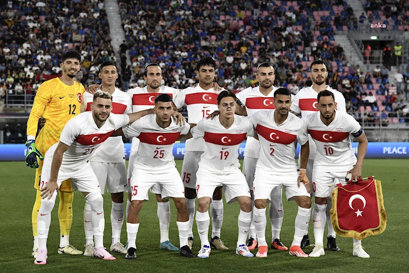 Türkiye A Milli Futbol Takımı, hazırlık maçında İtalya ile 0-0 berabere kaldı