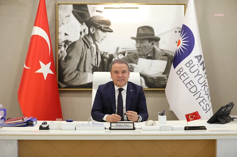  Antalya Büyükşehir Belediye Başkanı Böcek: