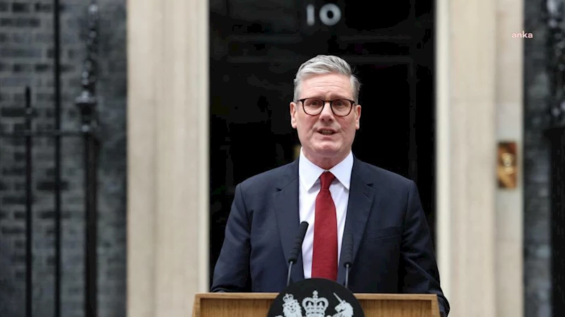 İngiltere’nin yeni Başbakanı Keir Starmer, Başbakan olarak ilk kez ulusa seslendi
