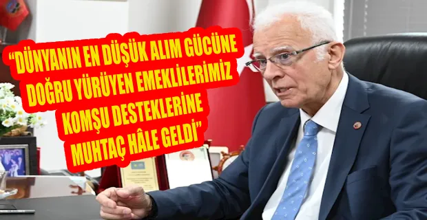 TÜED Başkanı Ergün:ortada hiçbir sorun yokmuş gibi tepkisiz kalamayız...