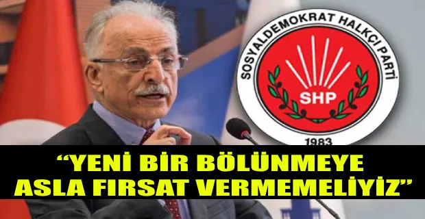 SHP’NİN SON GENEL BAŞKANI KARAYALÇIN: PARTİ YENİDEN KURULMADI…