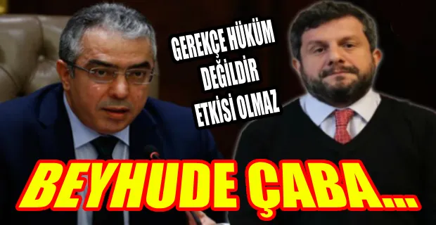 CUMHURBAŞKANI BAŞDANIŞMANI UÇUM’DAN CAN ATALAY DEĞERLENDİRMESİ