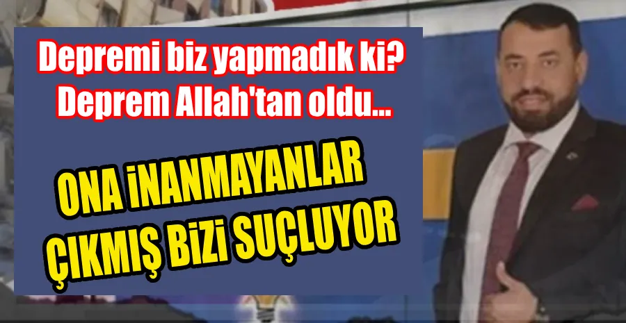  AK Partili müteahhit Mehmet Özkan: Benim suçum nedir?   