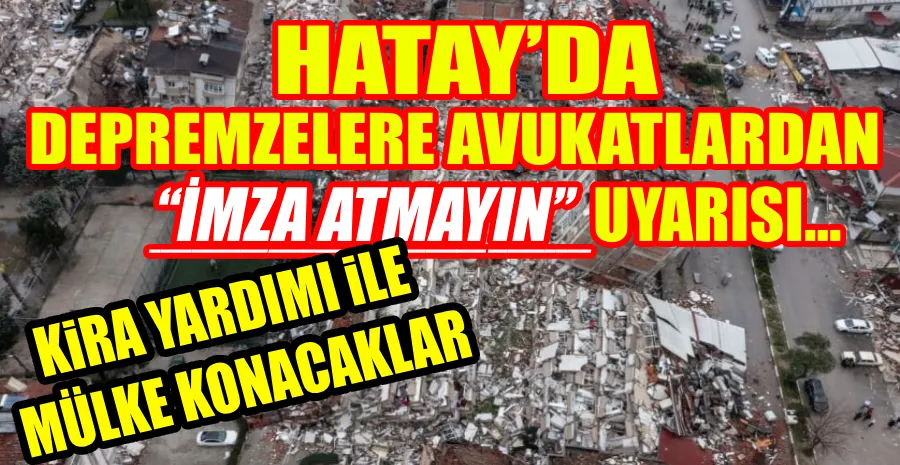 HATAY’DA REZERV ALAN SORUNU GİDEREK DERİNLEŞİYOR.