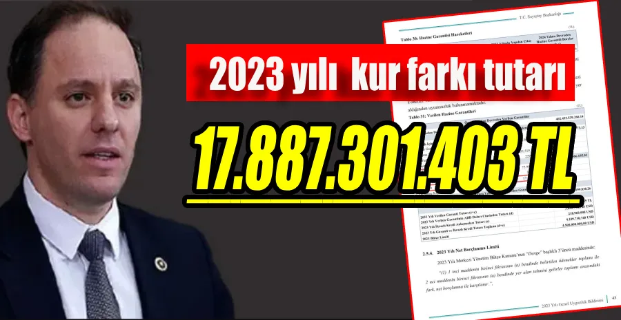 KAMU KURUMU KREDİLERİNİN HAZİNE’YE ZARARI DUDAK UÇUKLATTI!  