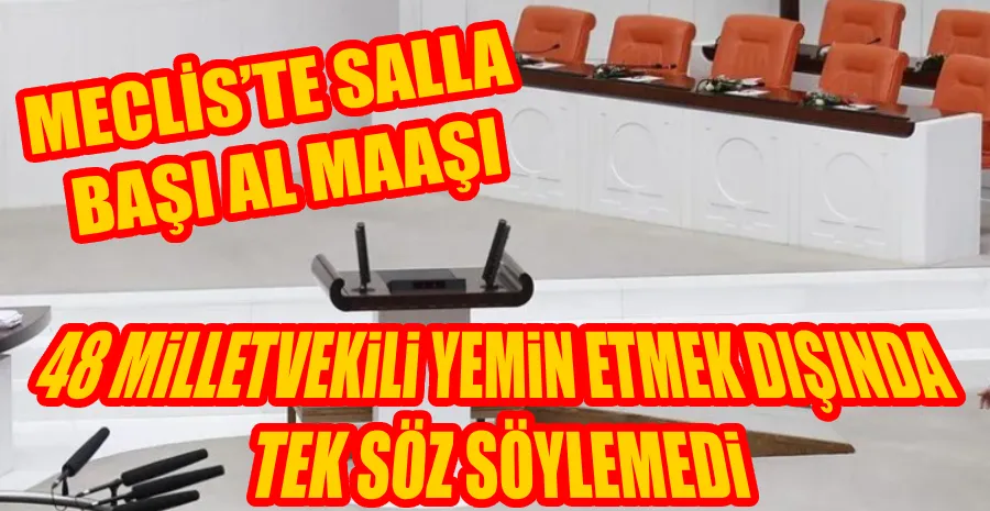 TBMM GENEL KURUL KÜRSÜSÜNE ADIMINI ATMAYAN MİLLETVEKİLLERİ…