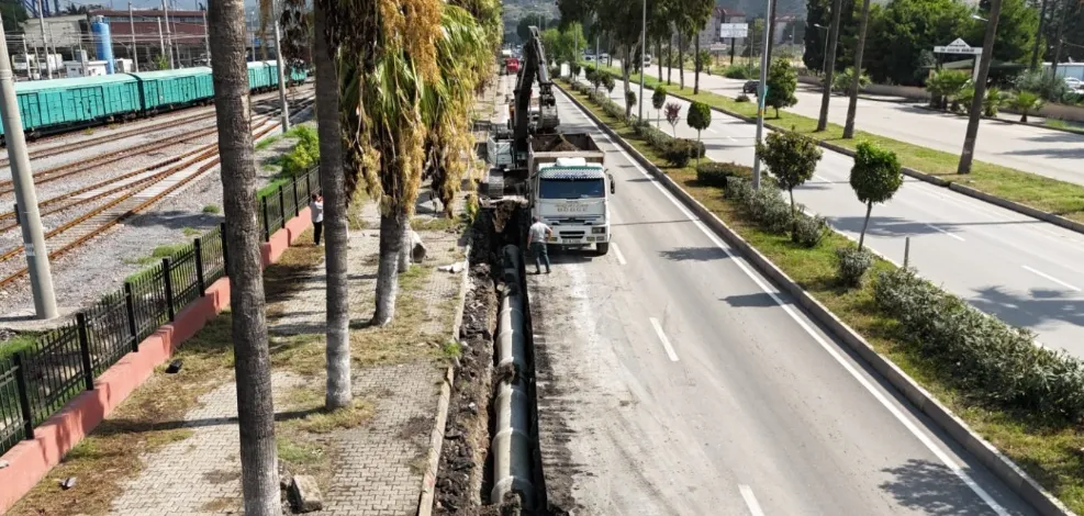 HATSU’DAN İSKENDERUN’DA ALTYAPI ÇALIŞMALARI DEVAM EDİYOR