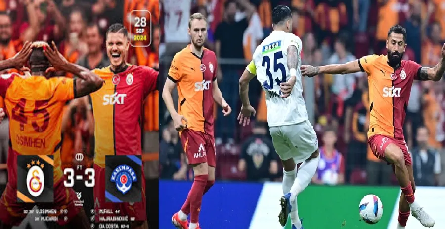 GALATASARAY 3-3 KASIMPAŞA