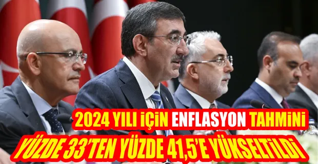 Cevdet Yılmaz, OVP’yi açıkladı:Enflasyon hedefi 8,5 puan arttı