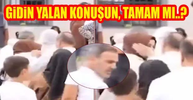 NARİN’İN YAKINLARINA “GİDİN YALAN KONUŞUN” DİYEN KADINI YUMRUKLA SUSTURAN KİŞİ KİM?