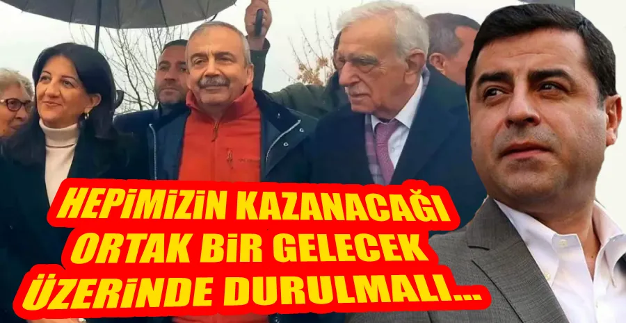 DEM PARTİ İMRALI HEYETİ DEMİRTAŞ İLE GÖRÜŞTÜ, DEMİRTAŞ AÇIKLAMA YAPTI