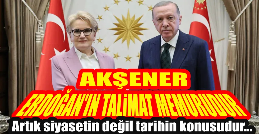 İYİ PARTİLİ İSİMDEN AKŞENER İDDİASI: ERDOĞAN ARADI, İSTİFADAN VAZGEÇTİ!