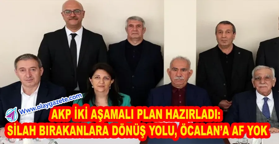 ‘TERÖRSÜZ TÜRKİYE’ PLANINDA ÇATLAK: DEM PARTİ NE DİYECEK?