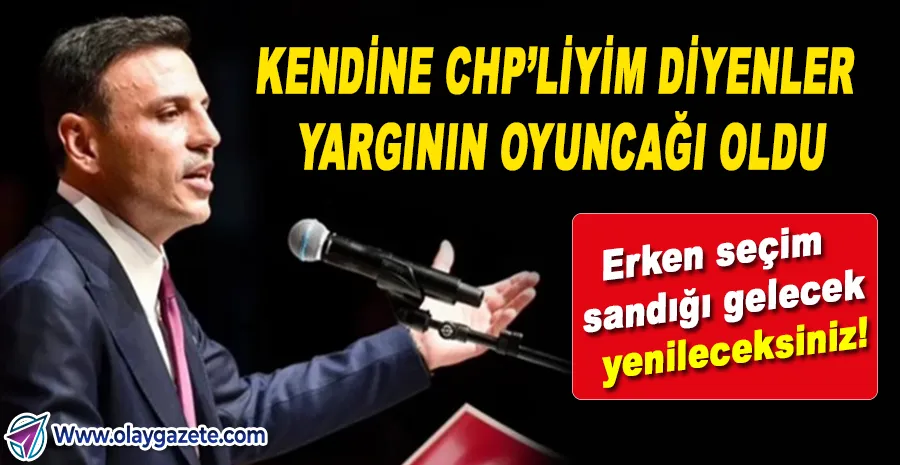 ÖZGÜR ÇELİK’TEN TEKİN’E REST GİBİ SÖZLER: “KAYYUMLARI DA PÜSKÜRTTÜK!”