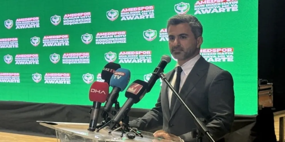 NAHİT EREN AMEDSPOR’UN YENİ BAŞKANI OLDU