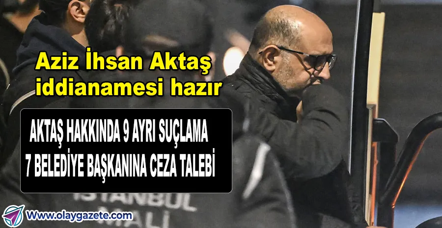 BAŞSAVCILIK’TAN ÇARPICI İDDİANAME: AKTAŞ VE 200 KİŞİ HAKKINDA DAVA AÇILDI