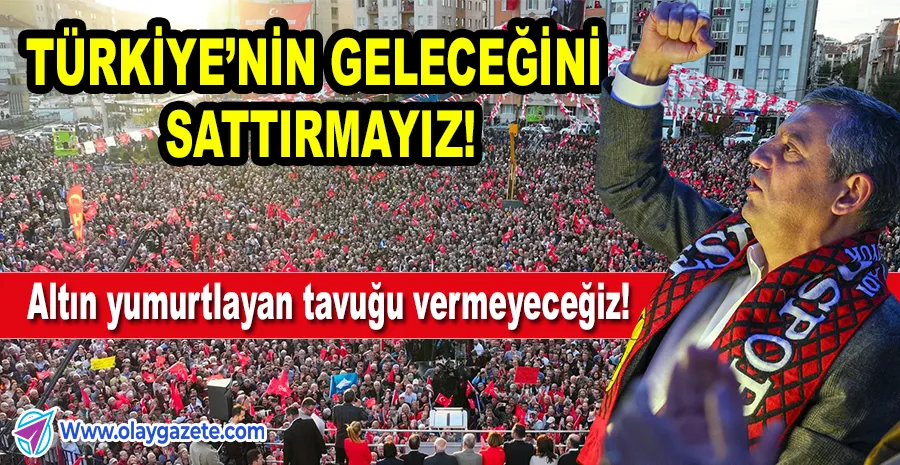 CHP MİTİNGİNDE ‘NADİR ELEMENT’ MESAJI: “ESKİŞEHİR’İN REZERVLERİ TÜRKİYE’NİN UMUDU!