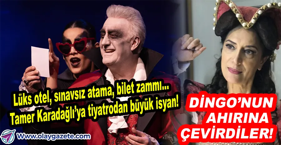 PERDE ARKASINDA SKANDAL! TAMER KARADAĞLI’YA DEVLET TİYATROSU’NDAN AĞIR SUÇLAMALAR