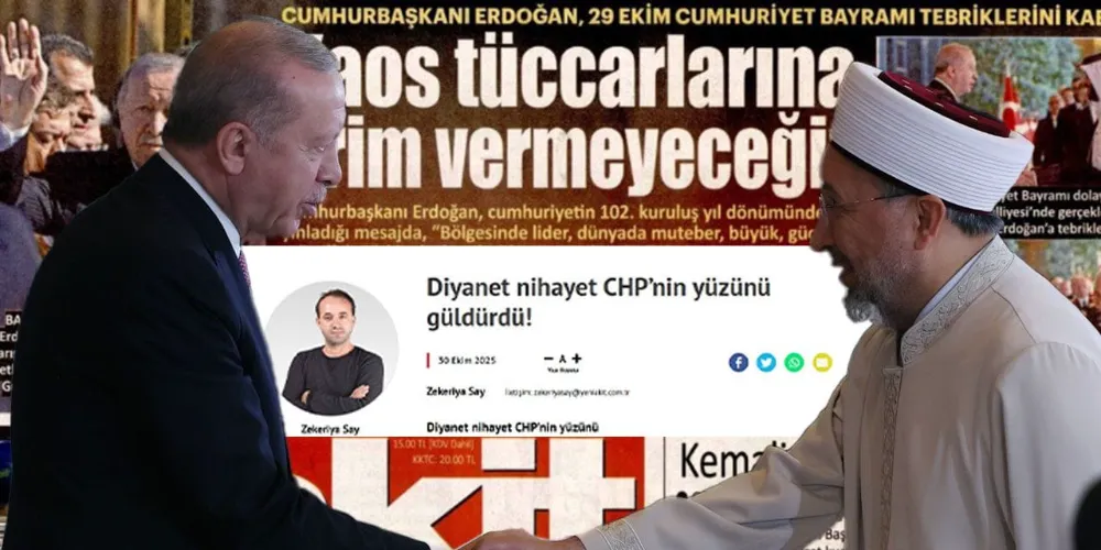 YENİ AKİT, DİYANET’İN ATATÜRK MESAJINA ÖFKELENDİ: “KEMALİSTLER DİYANET’İ ÖVDÜ!”