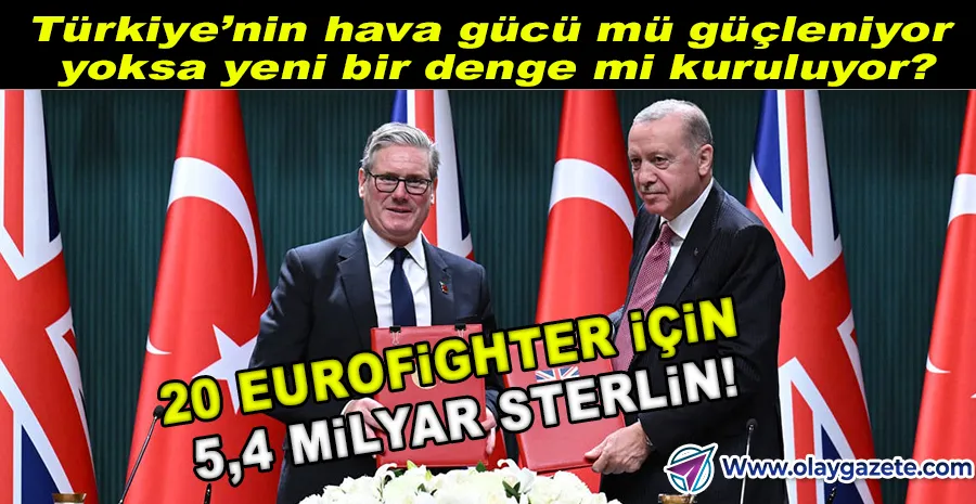 “MSB, EUROFİGHTER ANLAŞMASININ BEDELİNİ AÇIKLADI!
