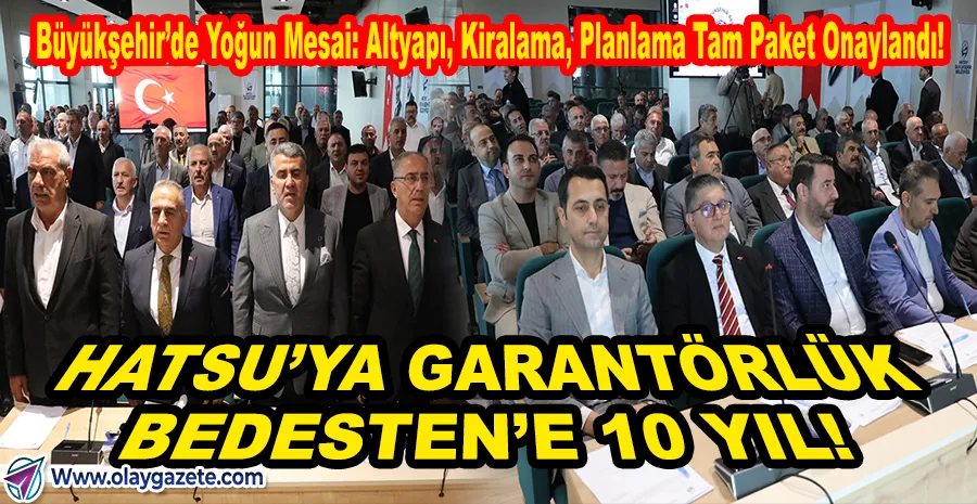 HATAY’DA STRATEJİK HAMLE: HBB MECLİSİ BORÇLANMAYI AÇTI, BEDESTEN’İ KİRAYA VERDİ!