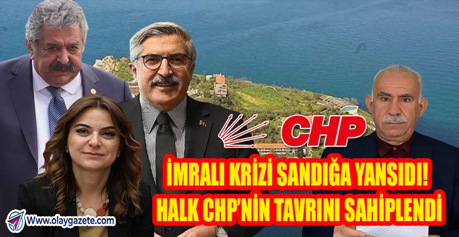 “CHP’NİN İMRALI RESTİ SİYASETİ SARSTI! İLK ANKETTE TOPLUMDAN ÇARPICI DESTEK