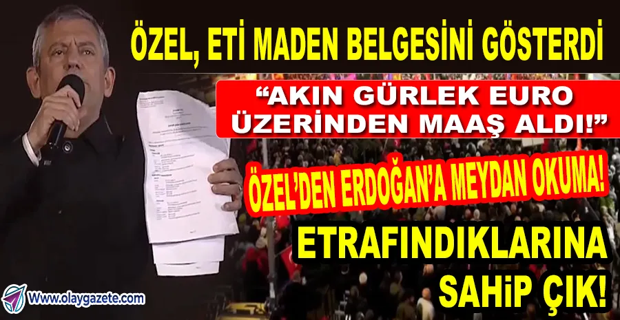 Ümraniye’de tansiyon yükseldi... ÖZEL’DEN ERDOĞAN’A AĞIR SÖZLER!