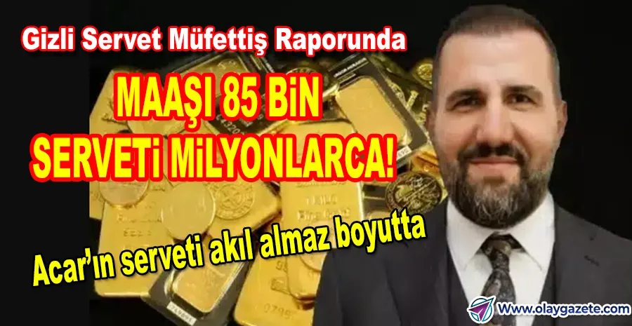 RÜŞVETTEN TUTUKLANAN DHMİ DAİRE BAŞKANININ GİZLİ MAL VARLIĞI SAYMAKLA BİTMİYOR