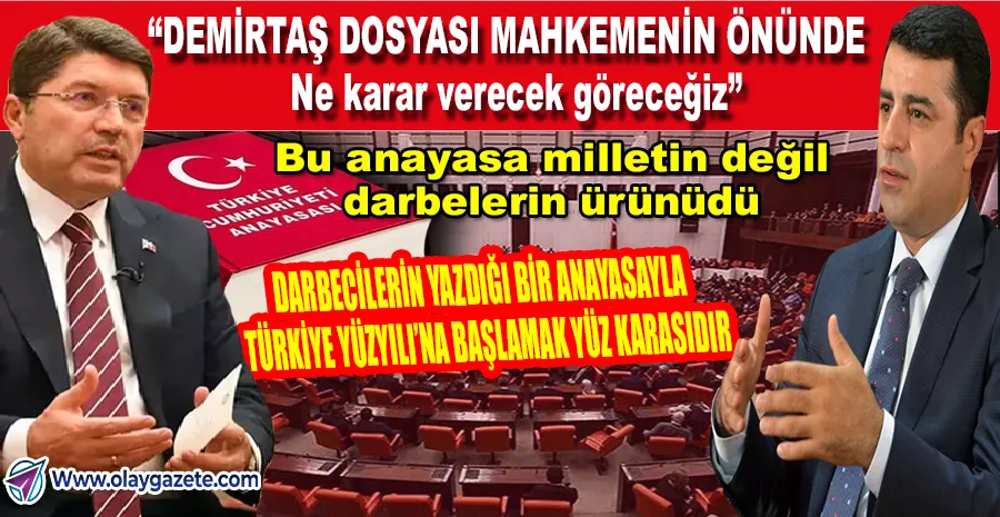 ADALET BAKANI YILMAZ TUNÇ