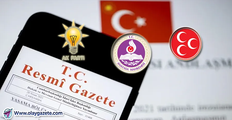 “AYM’DEN SİYASİ ARENAYA TEMİZ KAĞIDI: MHP VE İYİ PARTİ DAHİL ALTI PARTİ AKLANDI!”